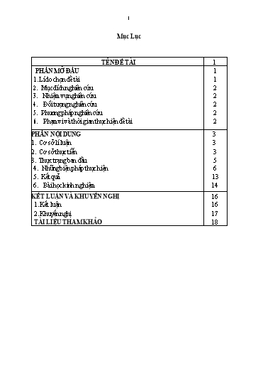 Sáng kiến kinh nghiệm Một số biện pháp giúp học sinh Lớp 3 học tốt dạng toán có lời văn